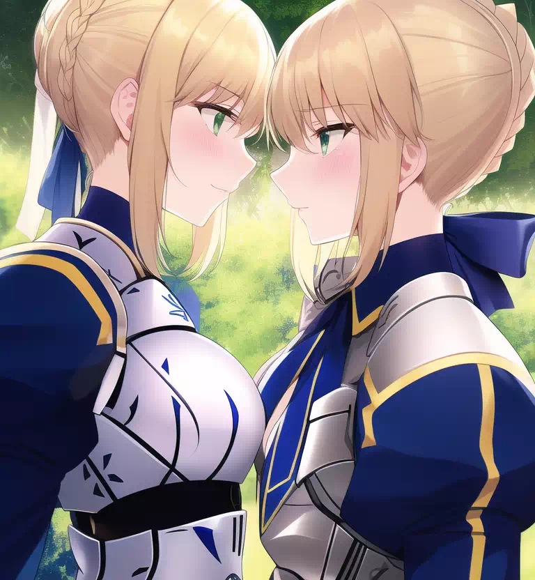 Saber NovelAi