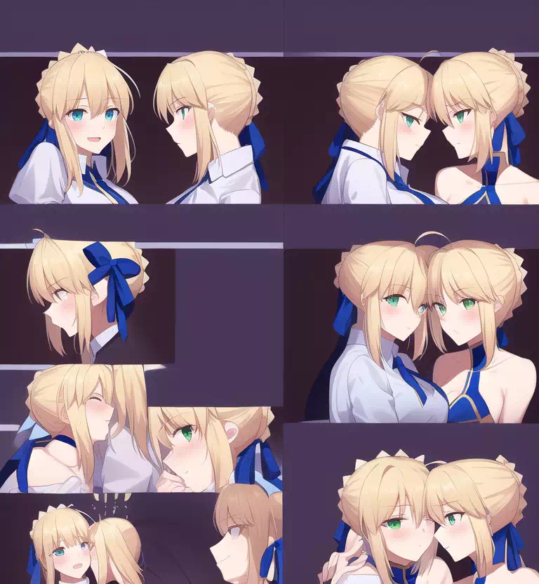 Saber NovelAi