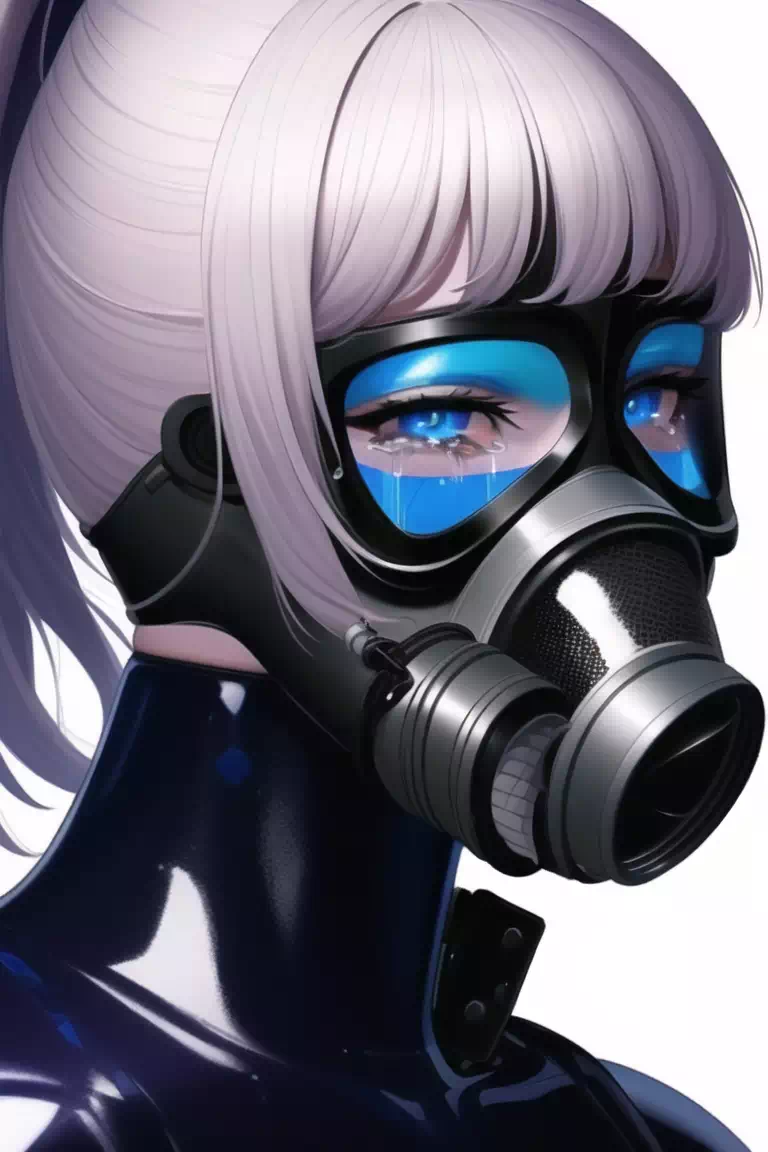 Gas mask close-ups