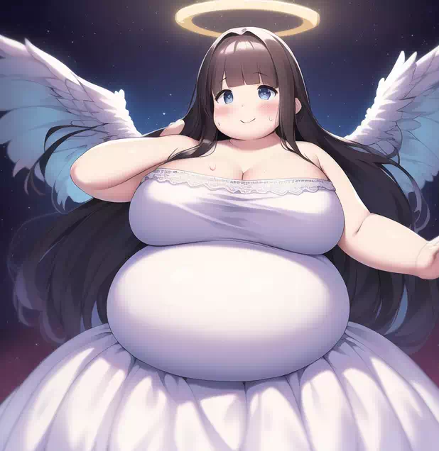 novelAI fat monster girl