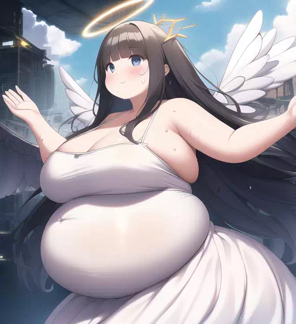 novelAI fat monster girl