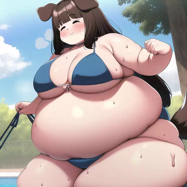 novelAI fat monster girl