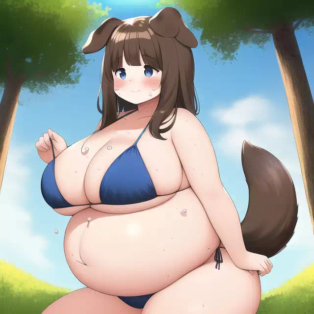 novelAI fat monster girl