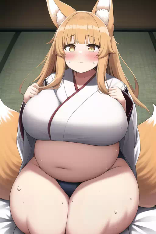 novelAI fat monster girl