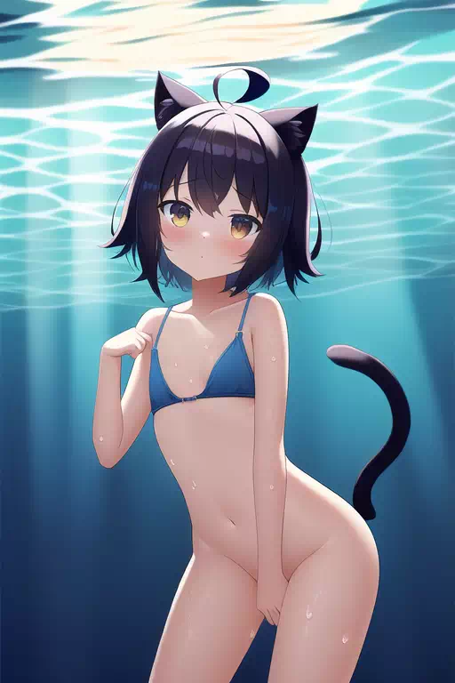 blackCat loli diving happy