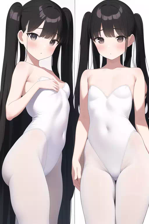 白色???舞蹈少女