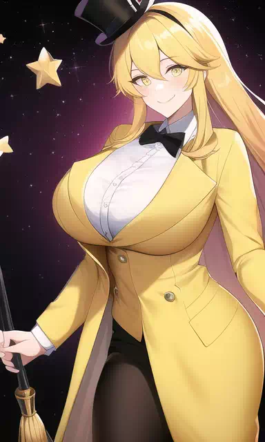 Blonde Magician Girl