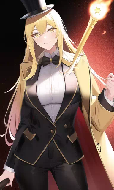 Blonde Magician Girl