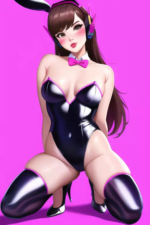 D.Va &#8211; Bunnysuit