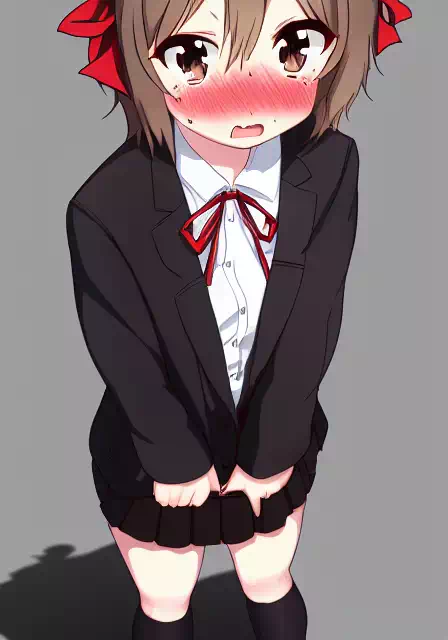 AIにおしがまを描かせてみた