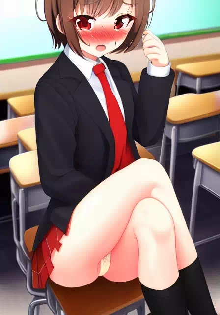 AIにおしがまを描かせてみた