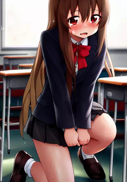 AIにおしがまを描かせてみた