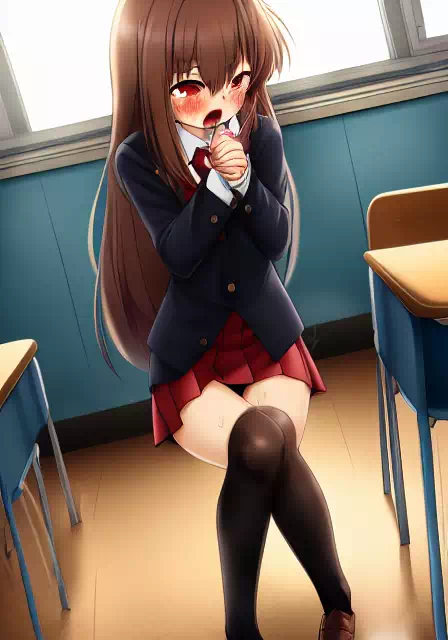 AIにおしがまを描かせてみた