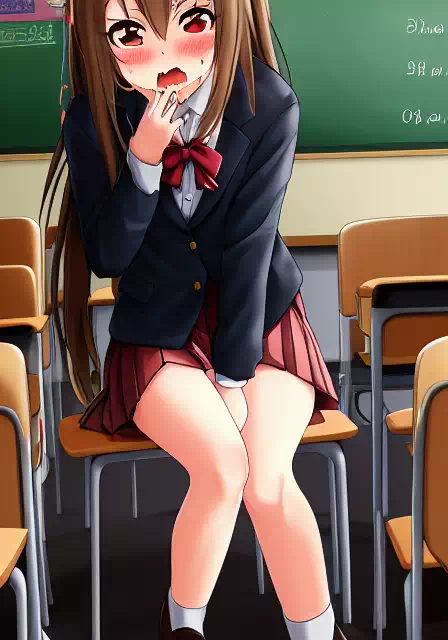 AIにおしがまを描かせてみた