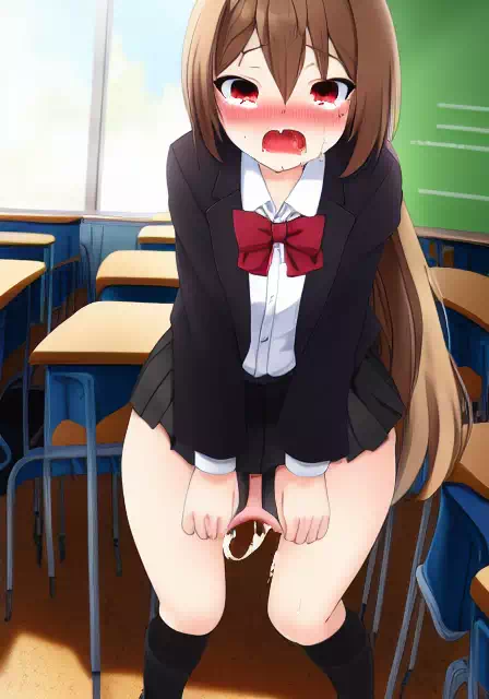 AIにおしがまを描かせてみた