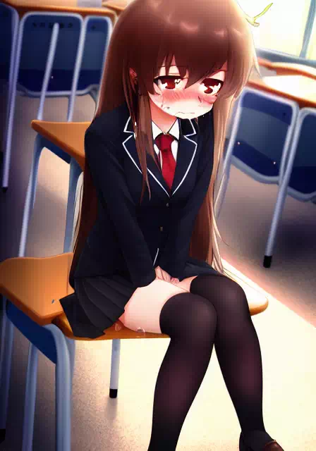 AIにおしがまを描かせてみた