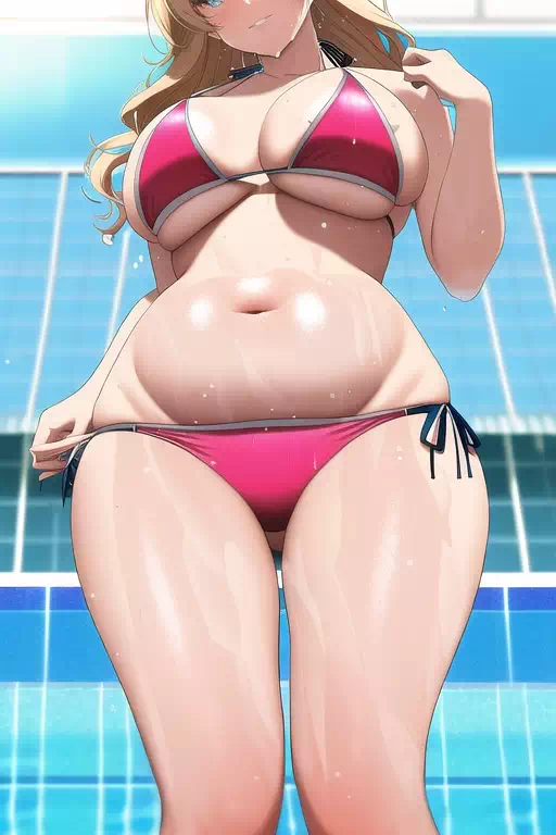 Public Pool Seductress