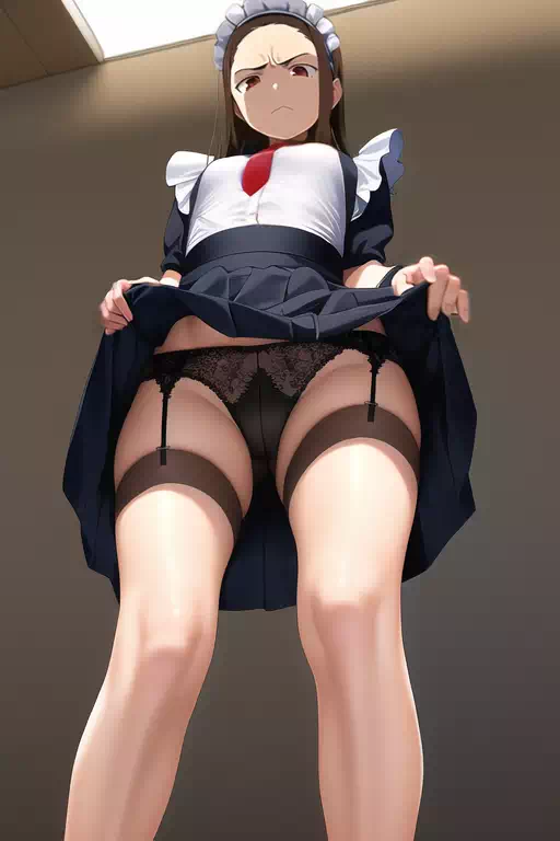 Maid annoyed Takagi-san (NAI)