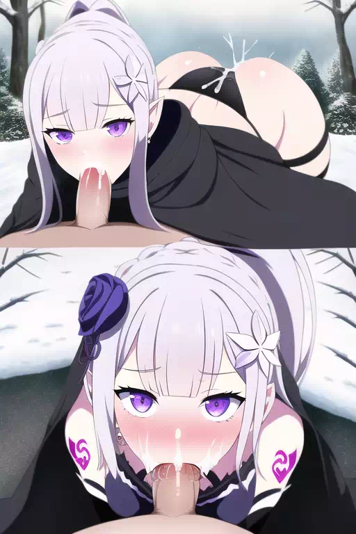 (AI) Sexy Winter Emilia