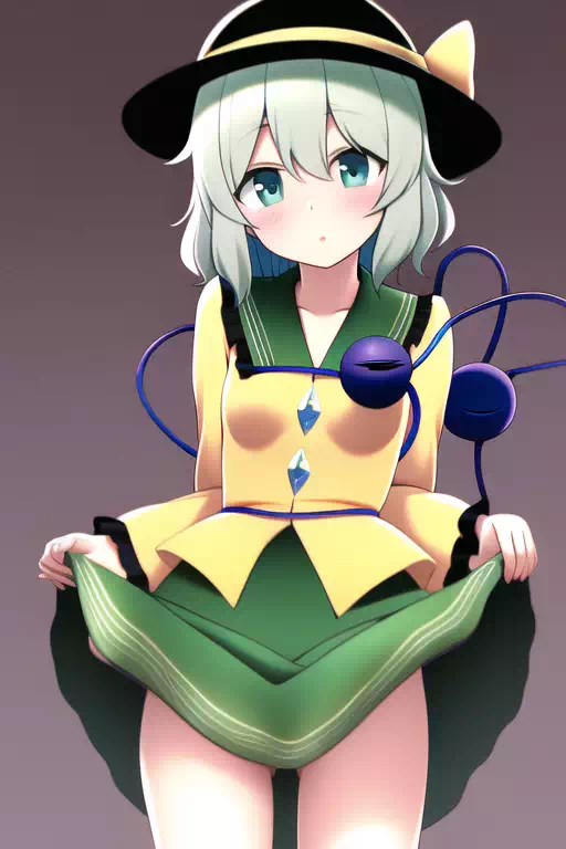 古明地こいし　komeiji koishi 　６枚