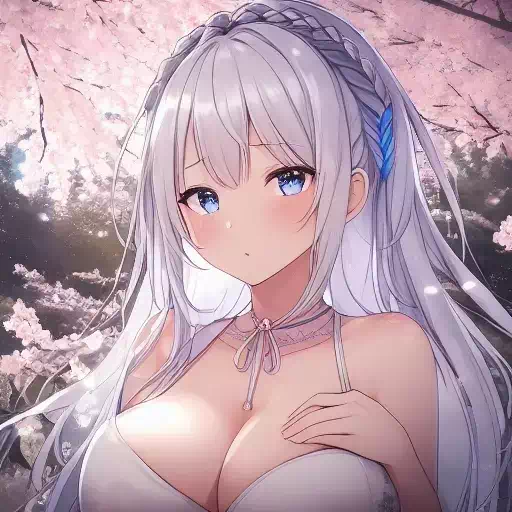 White Dress &#038; Sakura