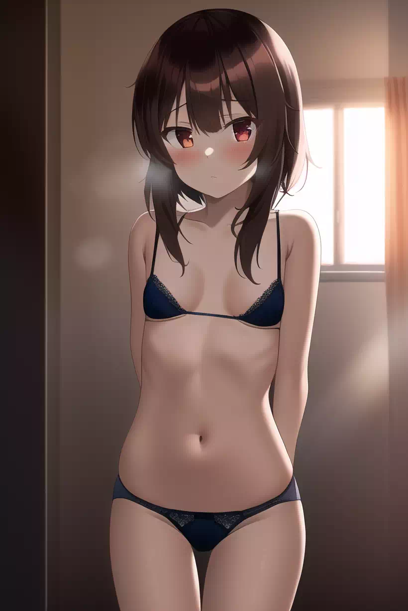 Megumin&#8217;s Lingerie Photoshoot