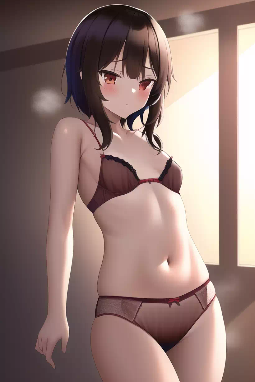 Megumin&#8217;s Lingerie Photoshoot