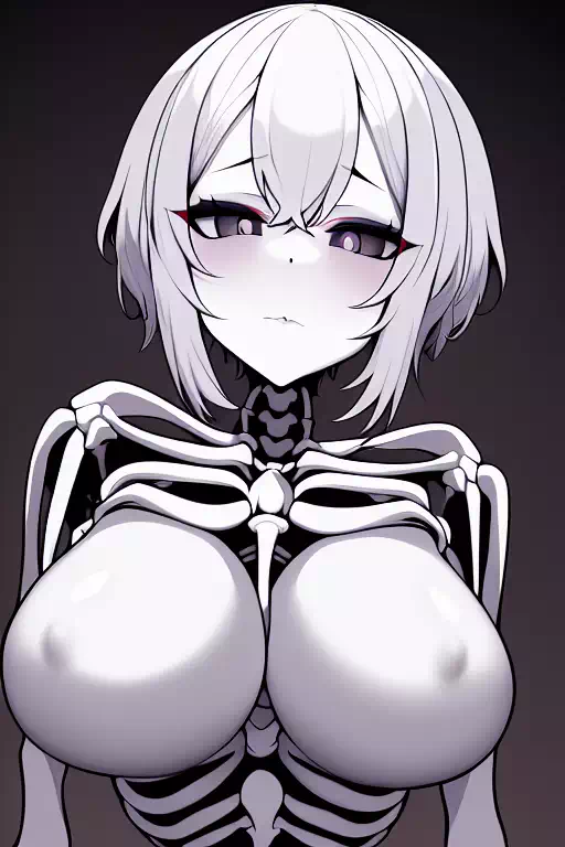 Skeleton girl