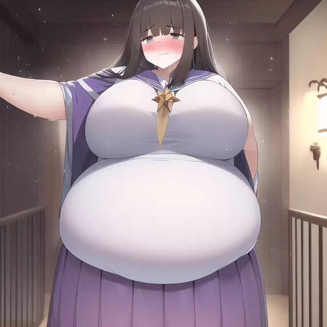 novelAI fat majical girl