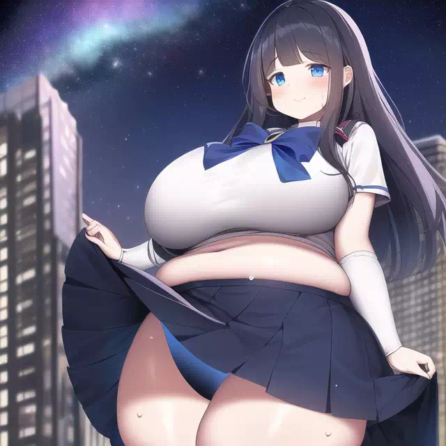 novelAI fat majical girl