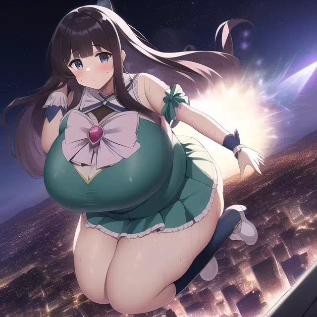 novelAI fat majical girl