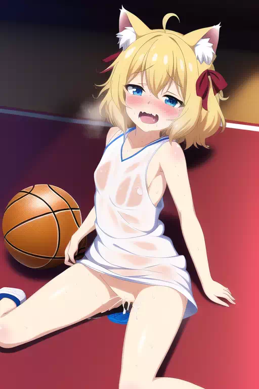 catgirls ready for halftime