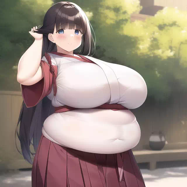 novelAI fat japan girl