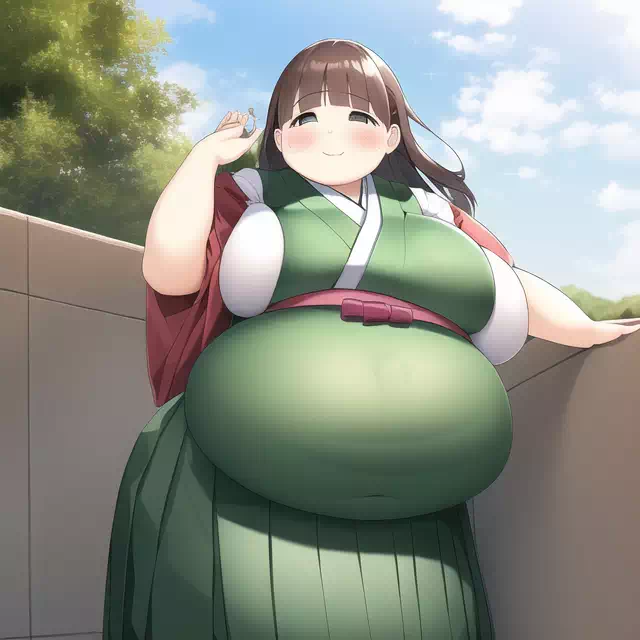 novelAI fat japan girl