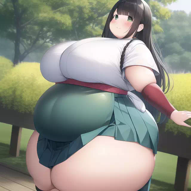 novelAI fat japan girl