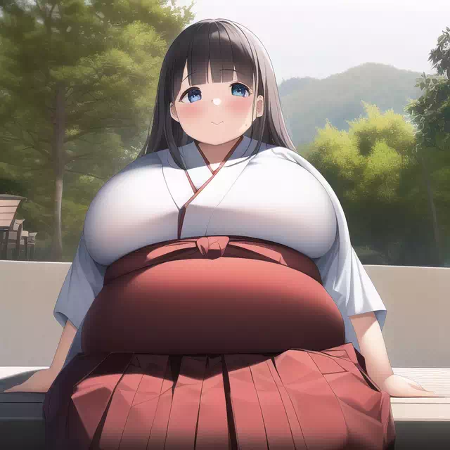 novelAI fat japan girl