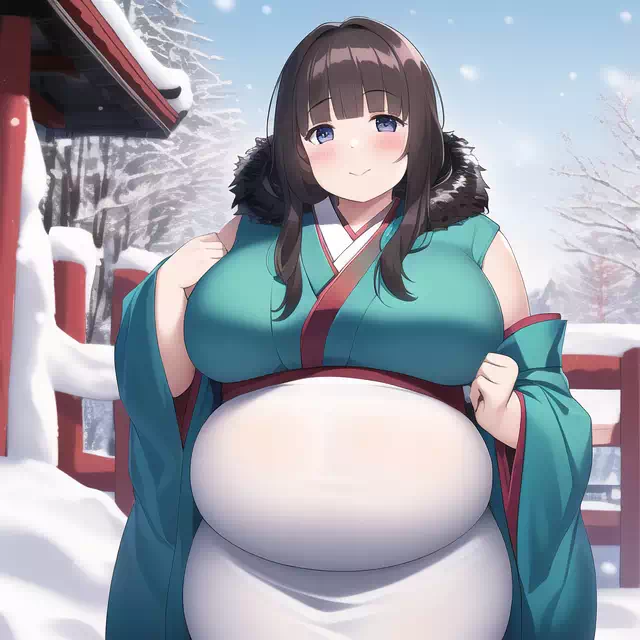 novelAI fat japan girl