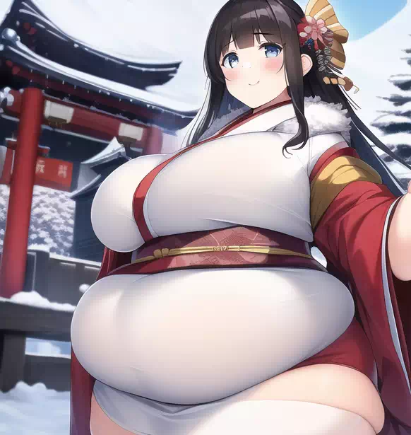 novelAI fat japan girl