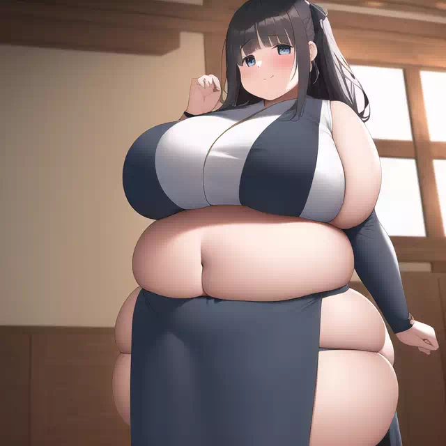 novelAI fat japan girl