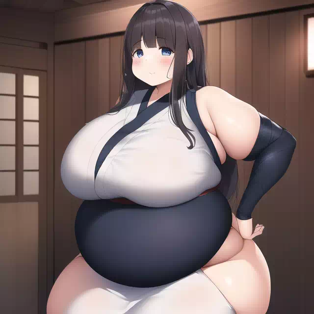 novelAI fat japan girl