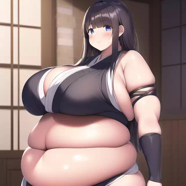 novelAI fat japan girl