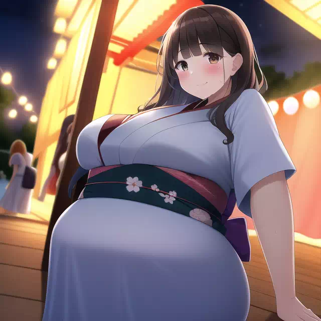 novelAI fat japan girl