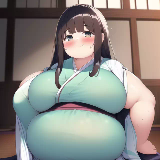 novelAI fat japan girl