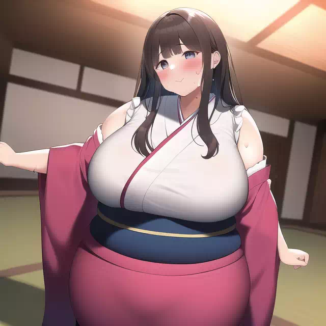 novelAI fat japan girl