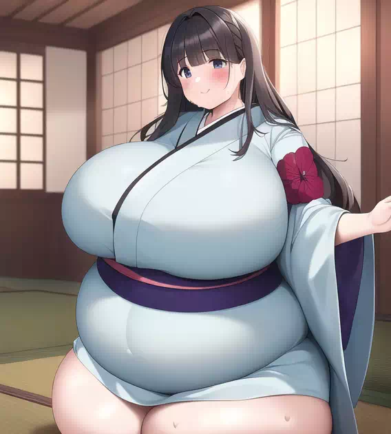 novelAI fat japan girl