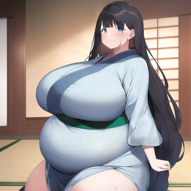 novelAI fat japan girl