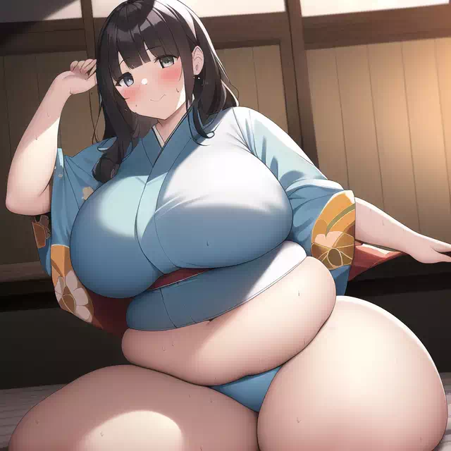 novelAI fat japan girl