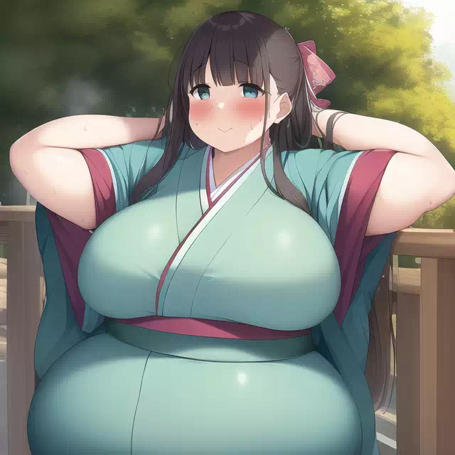 novelAI fat japan girl