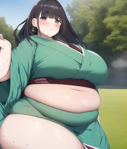 novelAI fat japan girl