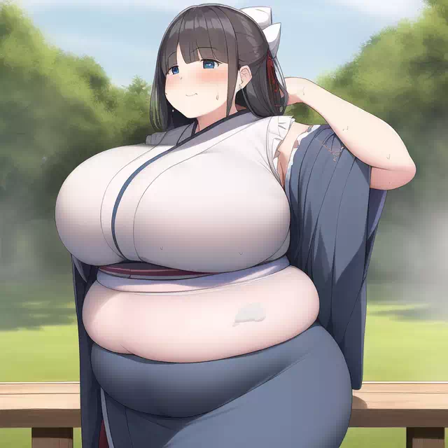 novelAI fat japan girl